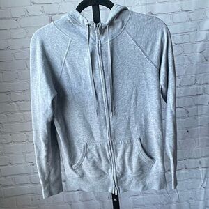 Victoria Sport Grey Full Zip Hoodie Size Small